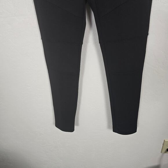 Halogen Women's Black Knit Flat Front Causal Everyday Norm Core Pants Office 6 - Picture 14 of 14